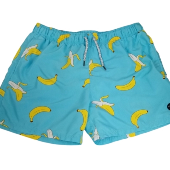 mens banana swim trunks